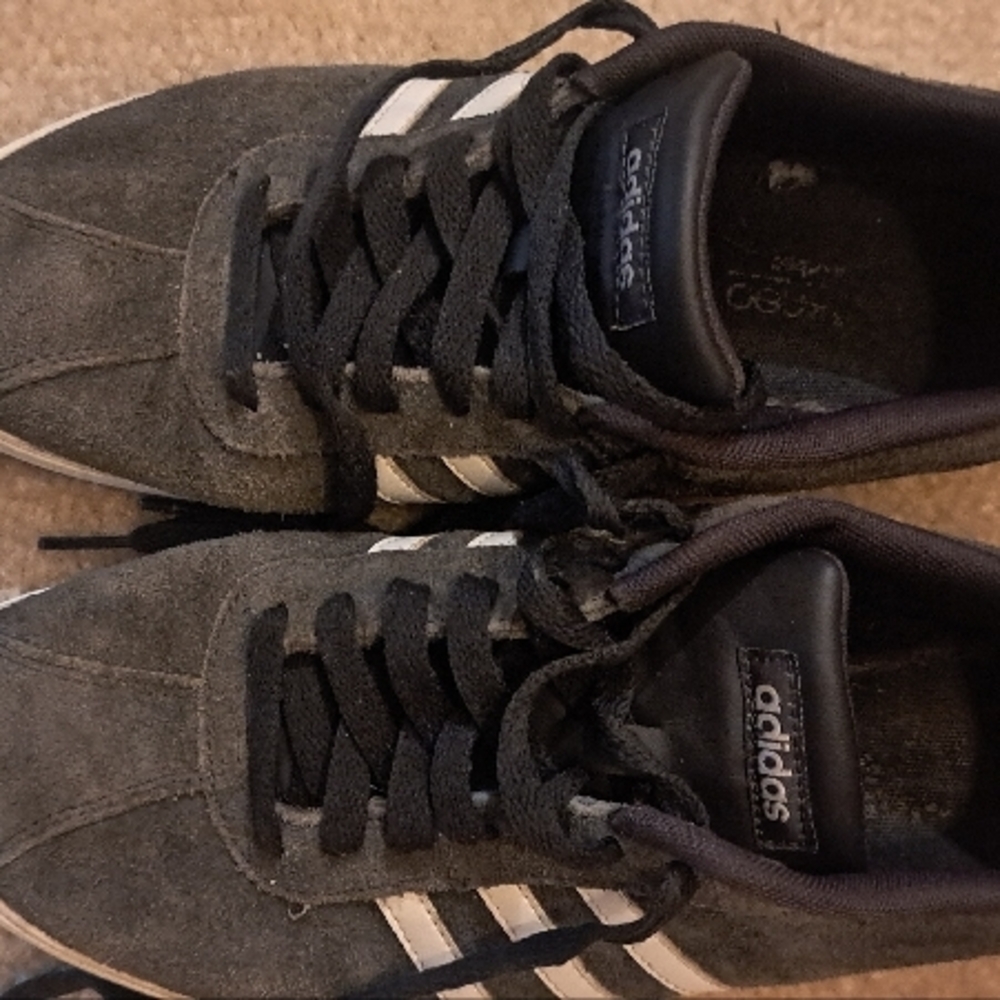 Adidas Black and White Sneakers